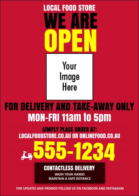 We Are Open Postcard Product Front
