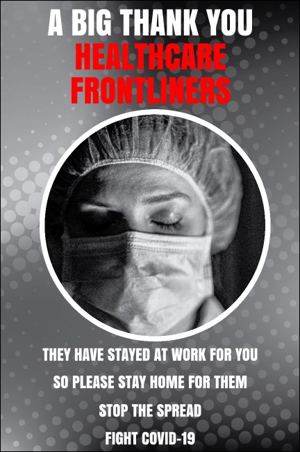 A Big Thank You Poster Product Front