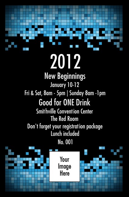 Year Tech Drink Ticket Product Front
