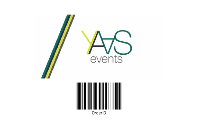 Hockey Badge Red Drink Ticket Product Back