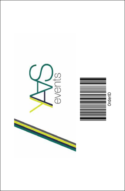 Golf Water Hazard Drink Ticket Product Back