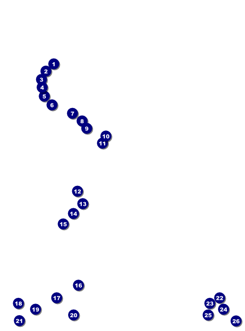 Big Heart Purple Flyer Front Field Markers