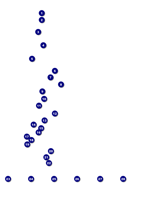 Choral Flyer Front Field Markers