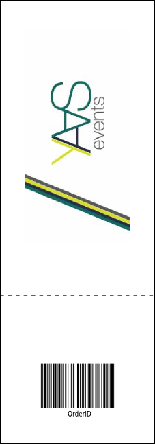 St. Patrick's Day Party Event Ticket Product Back