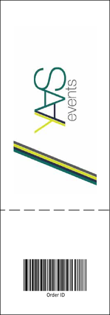 Sports Ticket 002 Product Back