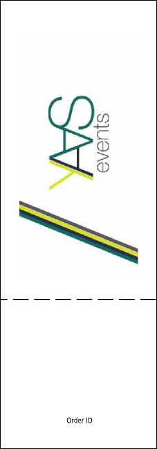 Sports Ticket 004 Product Back