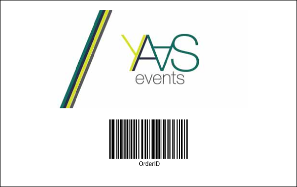 Polka Design Loyalty Card (your image) Product Back