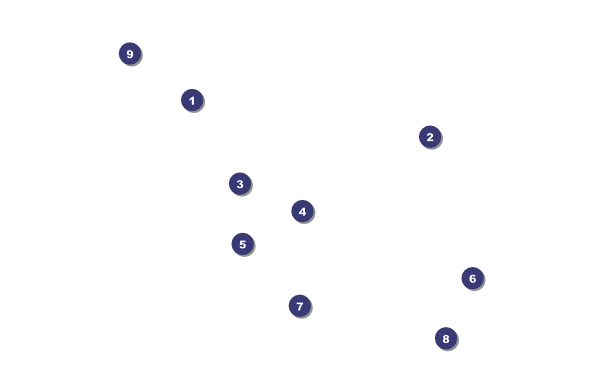 Winter Blizzard Loyalty Card Front Field Markers