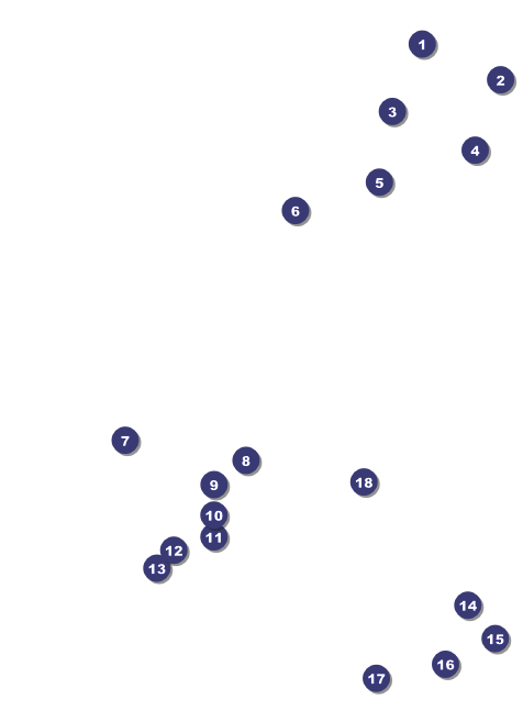 Zombie Woman Invitation Front Field Markers