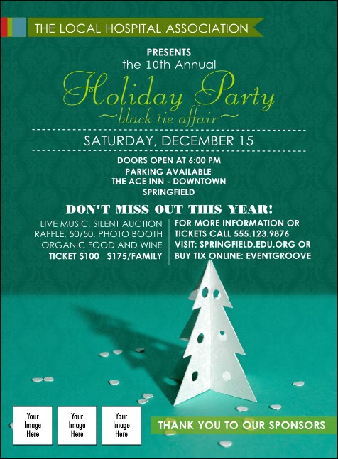 Paper Tree Invitation Product Front