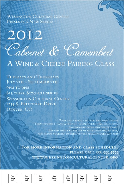 Year Classic Blue Poster Product Front