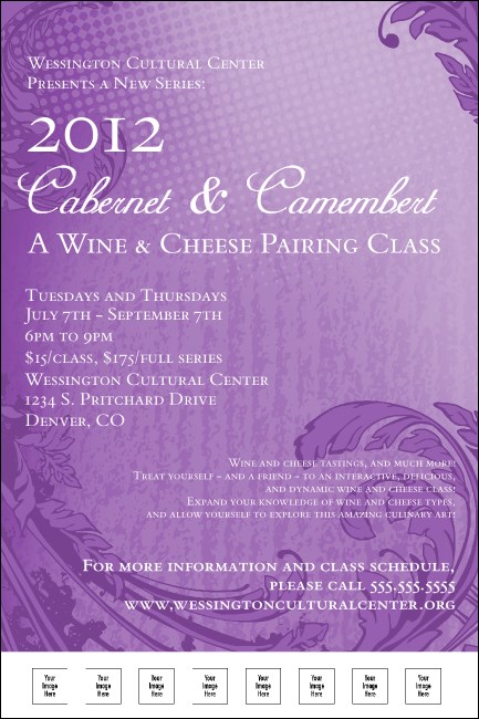 Year Classic Purple Poster Product Front