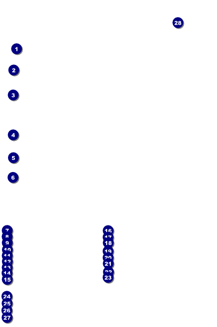 Holiday Lights Poster Front Field Markers