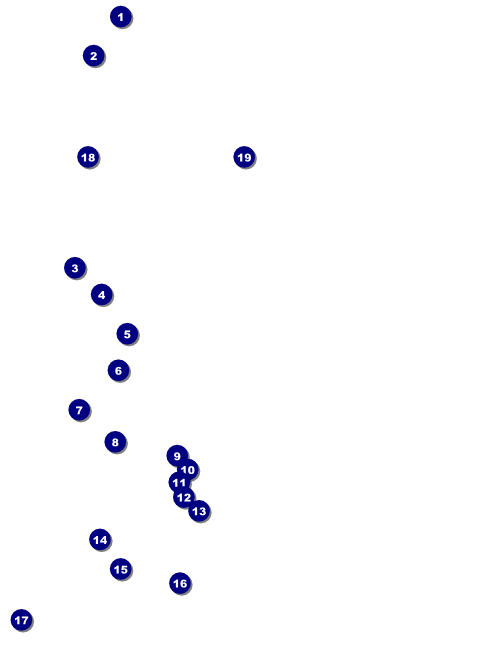 Sports Flyer 002 in Maroon and Silver Front Field Markers