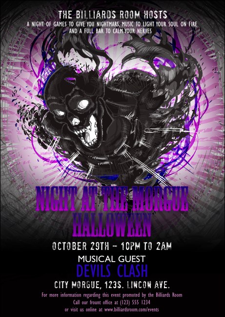 Demon Explosion Postcard Product Front