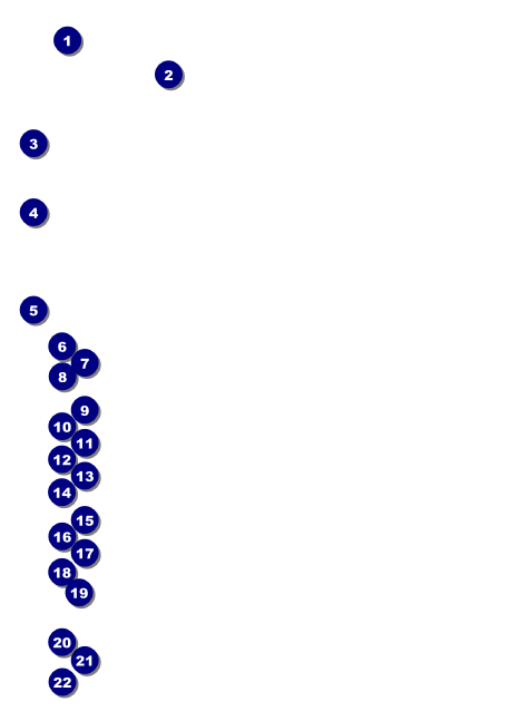 Recycling Symbol Invitation Front Field Markers