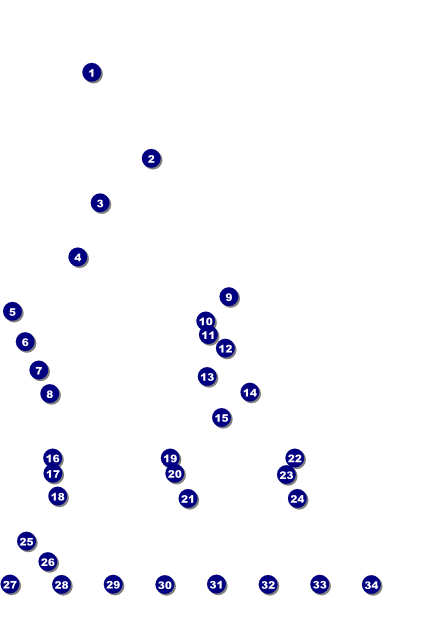 Astrology Poster Front Field Markers