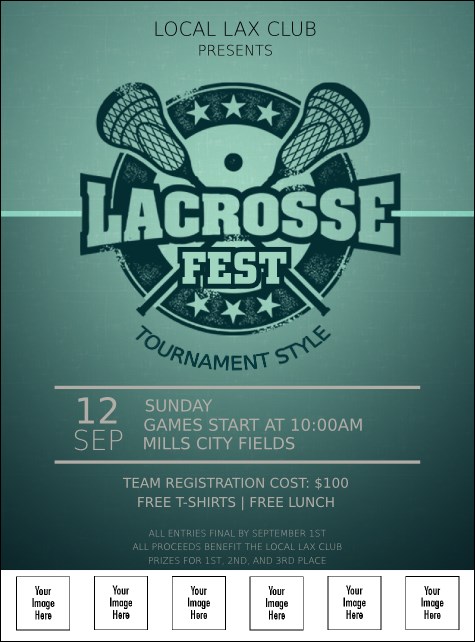 Lacrosse Logo Flyer
