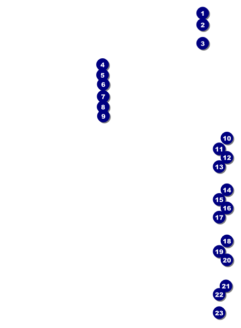 Archery Invitation Front Field Markers