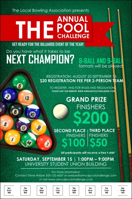 Pool Poster Product Front