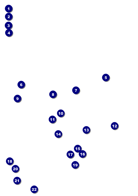 Bike A Palooza Postcard Front Field Markers