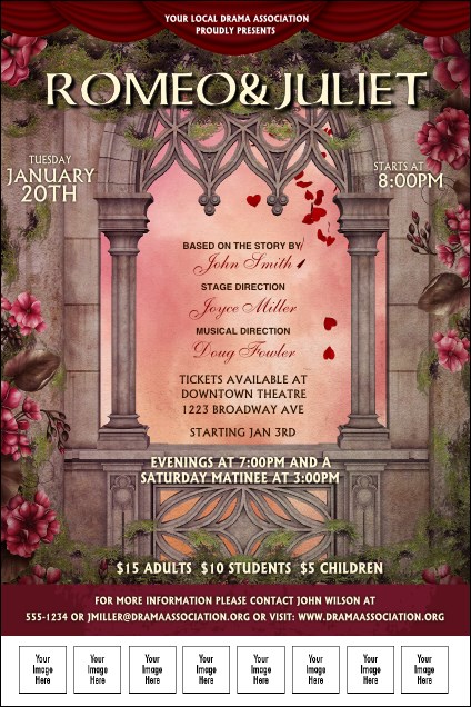 Romeo and Juliet Logo Poster Product Front