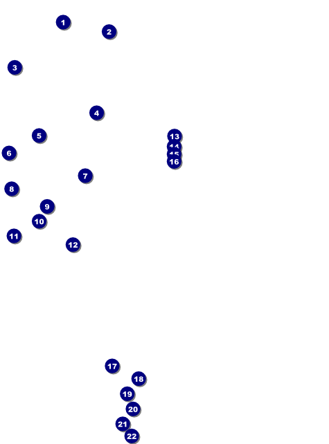 Cinderella Flyer Front Field Markers