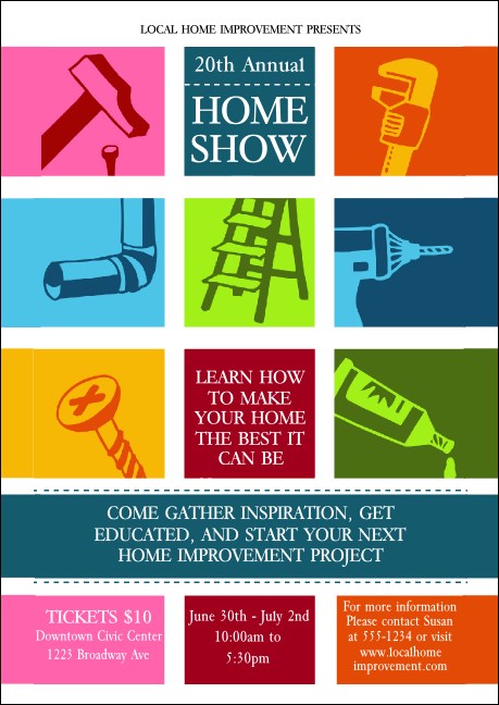 Home Show Postcard Product Front