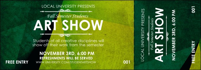 Abstract Event Ticket