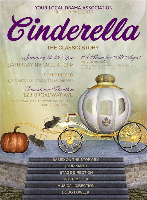 Cinderella Invitation