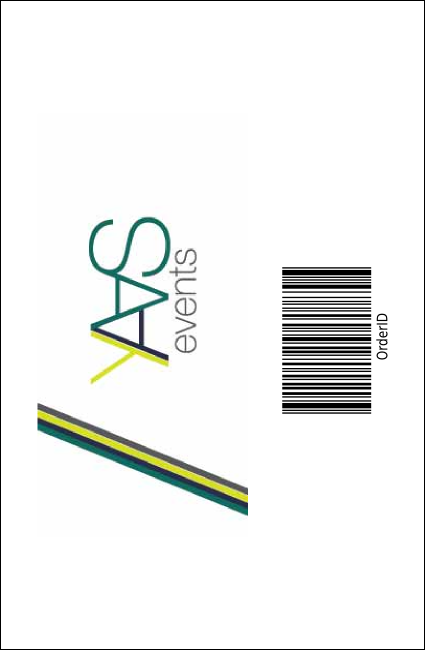 Children's Music Drink Ticket Product Back