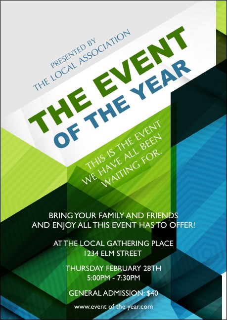 All Purpose Hex Postcard Product Front