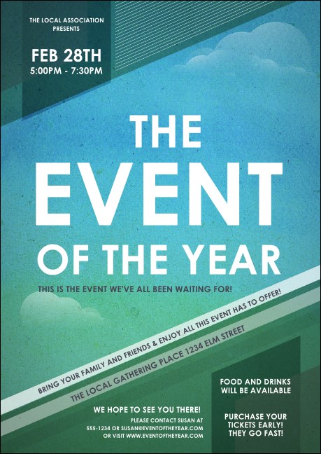 All Purpose Clouds Postcard Product Front