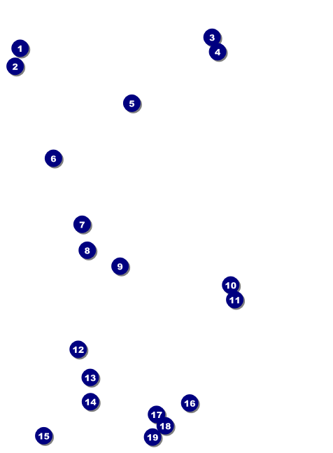 All Purpose Circle Invitation Front Field Markers