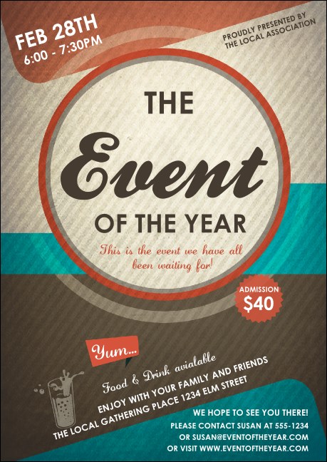 All Purpose Circle Postcard Product Front