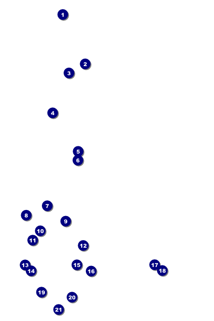 Diamonds Black Poster Front Field Markers