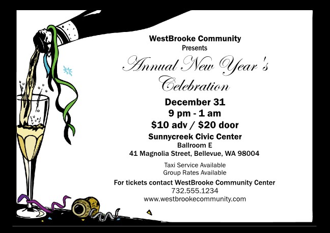 Celebration Postcard Product Front