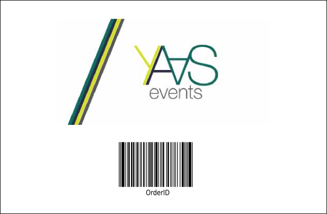 Outdoors Wedding Drink Ticket Product Back