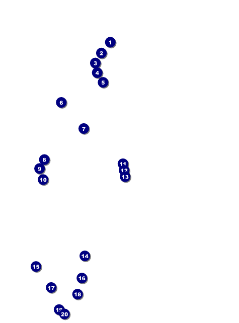 Canada Flyer Front Field Markers