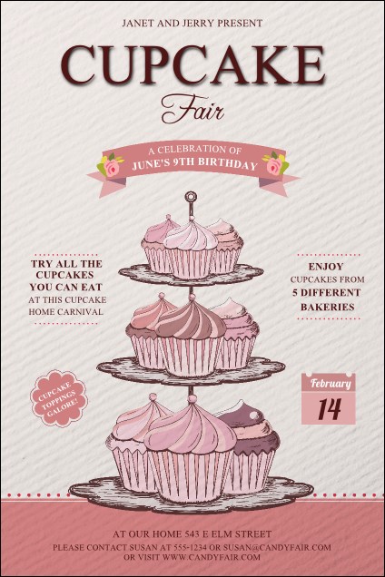 Cupcake Poster Product Front
