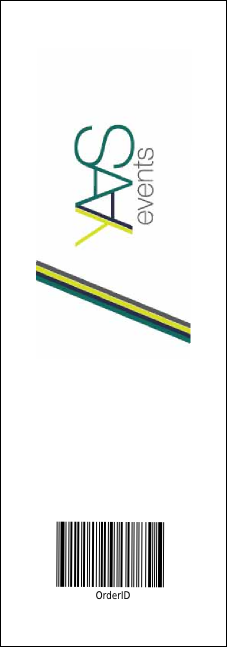 All Purpose Angle Reserved Event Ticket Product Back