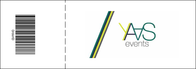 Green Ribbon Reserved Event Ticket Product Back
