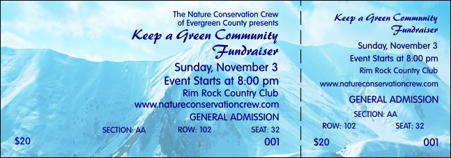 Nature Series - Mountain Reserved Event Ticket