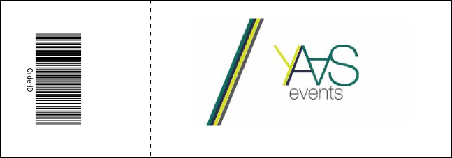 Aussie Rules Football Event Ticket Product Back