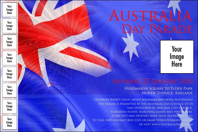 Australia Day Image Poster Product Front