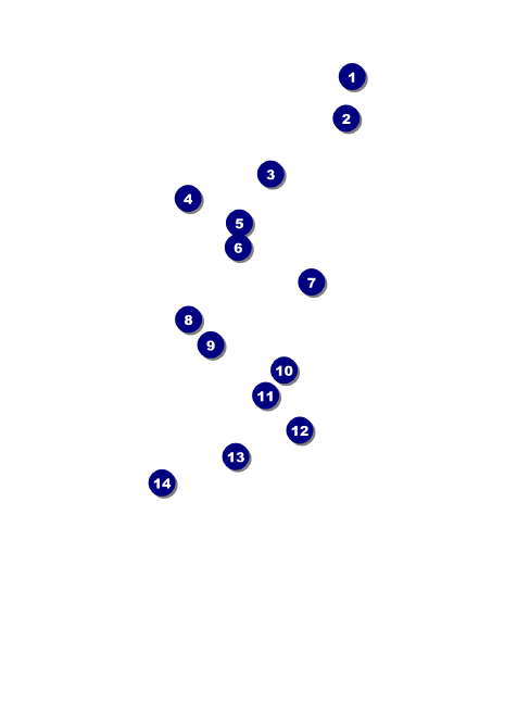 London Invitation Front Field Markers