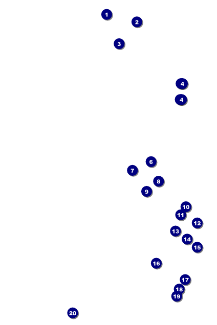 Grand Prix Poster Front Field Markers