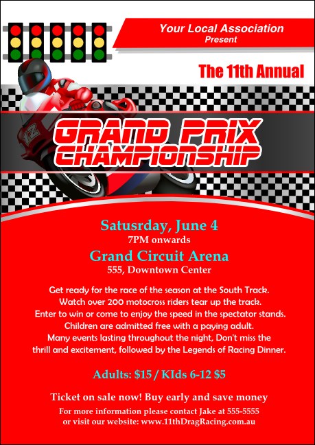 Grand Prix Postcard