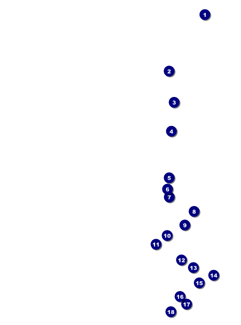 Rugby Tournament Flyer Front Field Markers