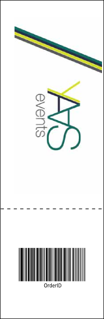 Graduation - Green Raffle Ticket Product Back